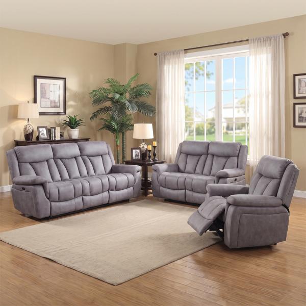Humz Dylan Grey Fabric Sofa collection by Humz