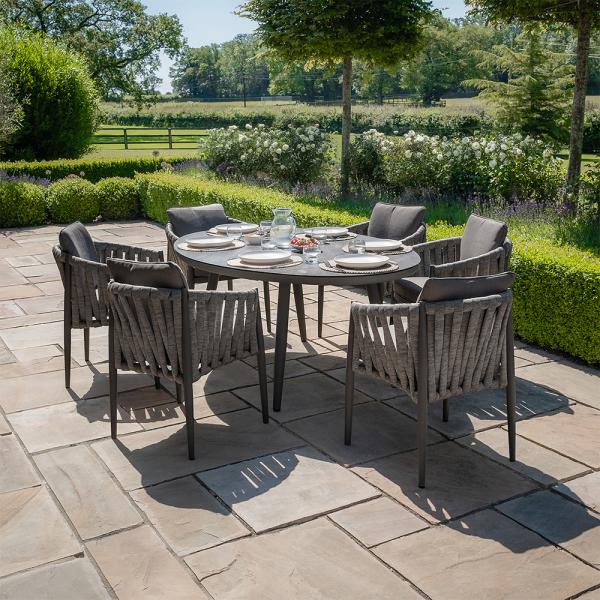 Maze Rattan Milan Charcoal furniture collection