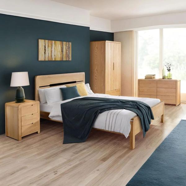 Julian Bowen Curve Oak furniture collection