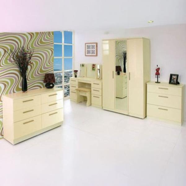 Welcome Knightsbridge High Gloss Cream furniture collection