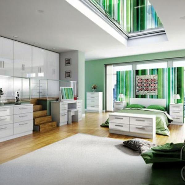 Welcome Knightsbridge High Gloss White furniture collection