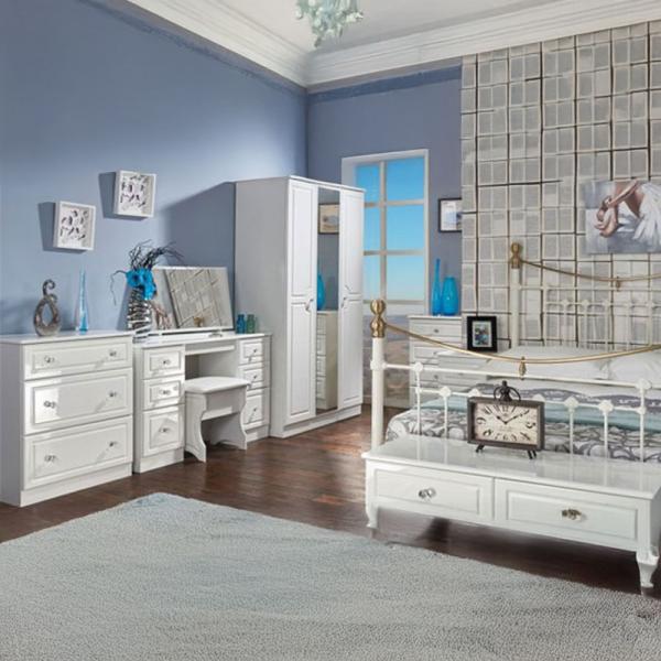 Welcome Balmoral High Gloss White furniture collection