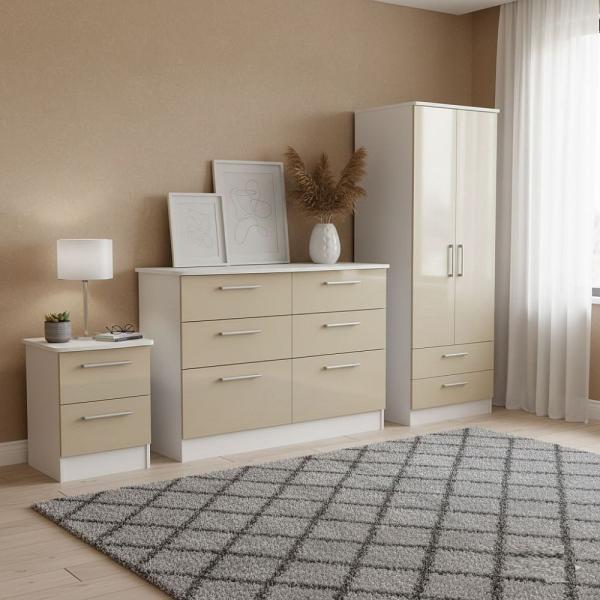 Welcome Knightsbridge High Gloss Mushroom and Kaschmir Matt furniture collection