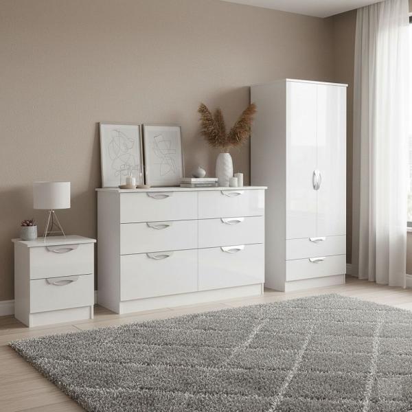 Welcome Camden High Gloss White furniture collection