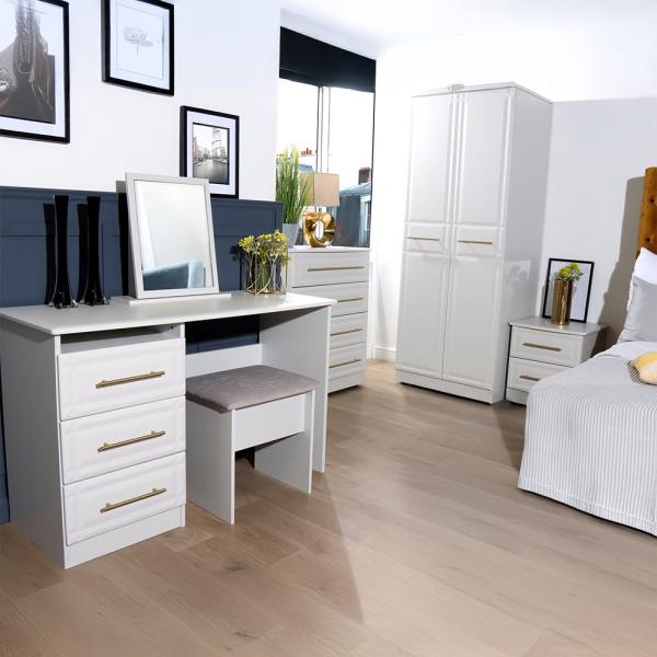 Welcome Faye White Ash furniture collection