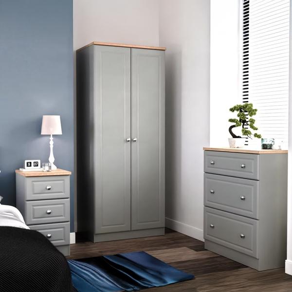 Welcome Norfolk Grey and Bardolino Oak furniture collection