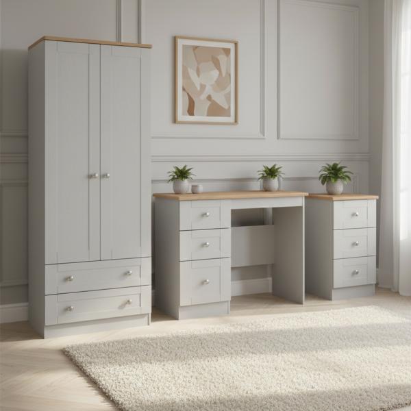 Welcome Sussex Grey Ash and Bardolino Oak furniture collection