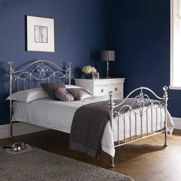 Bentley Designs Metal Bed and Headboard collection by Bentley Designs
