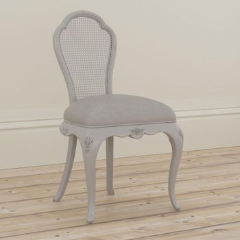 Etienne Grey Bedroom Chair
