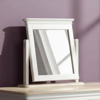 Cromwell Grey Painted Dressing Mirror