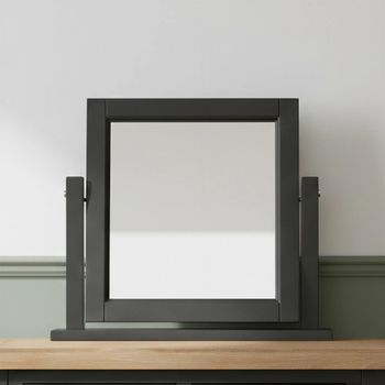 Wilmont Black Painted Dressing Mirror