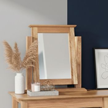 Nimbus Oak Dressing Mirror
