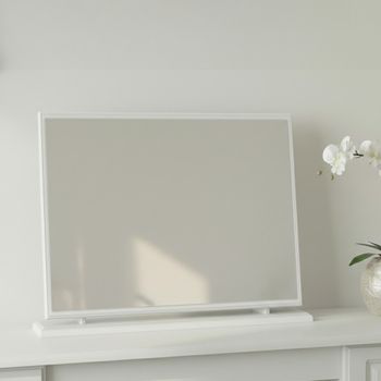 Pembroke White Gloss Large Dressing Mirror