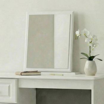 Pembroke White Small Dressing Mirror