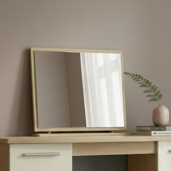 Knightsbridge Light Oak Large Dressing Mirror