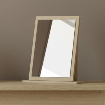 Knightsbridge Light Oak Small Dressing Mirror
