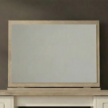 Vienna Oak Large Dressing Mirror