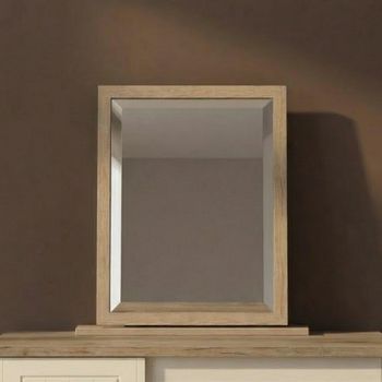 Vienna Oak Small Dressing Mirror