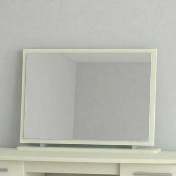 Knightsbridge Cream Gloss Large Dressing Mirror