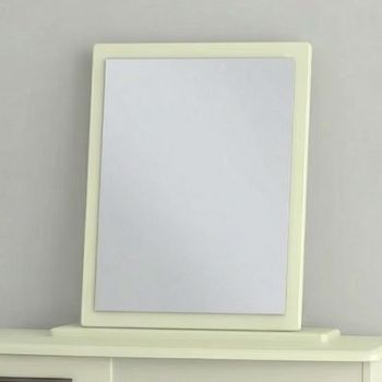 Knightsbridge Cream Gloss Small Dressing Mirror