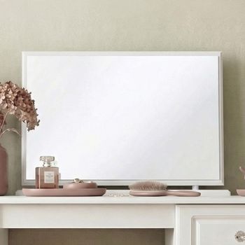 Crystal White Large Dressing Mirror