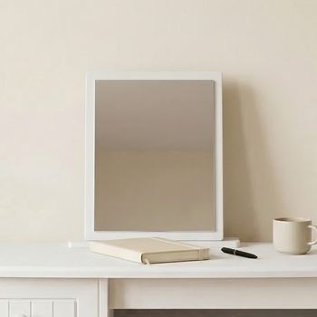 Warwick White Small Dressing Mirror