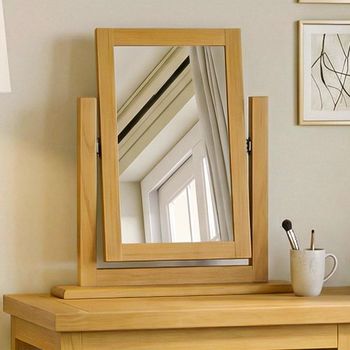 Churchill Waxed Pine Vanity Mirror