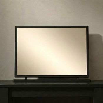 Camden Black Gloss Large Dressing Mirror