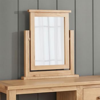 Appleby Petite Oak Dressing Mirror