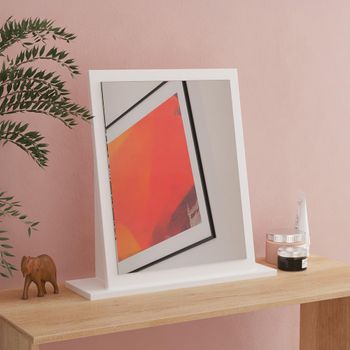 Yarmouth White Matt Dressing Mirror