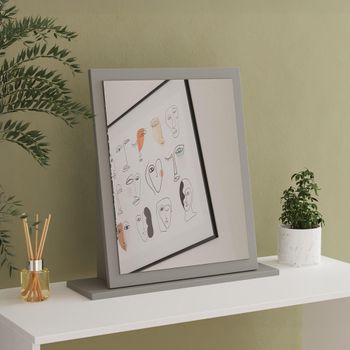 Yarmouth Dusk Grey Dressing Mirror