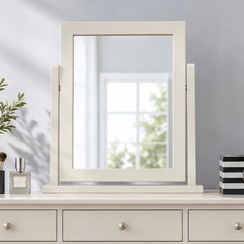 Atlanta White Vanity Mirror