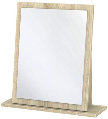 Contrast Oak Small Dressing Mirror