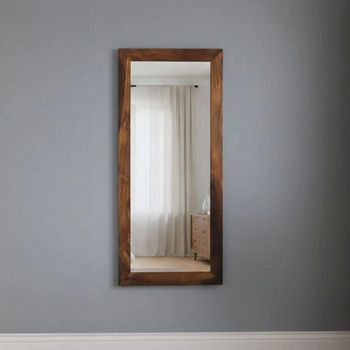 Cube Sheesham Bedroom 40cm x 130cm Mirror