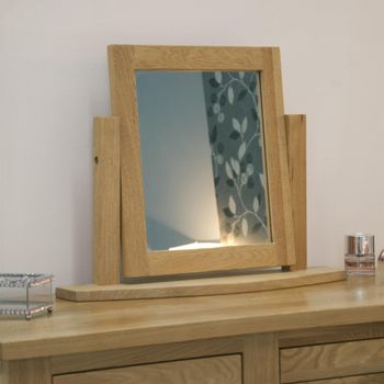 Opus Oak Dressing Mirror