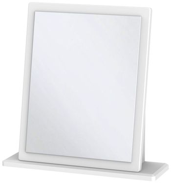 Victoria White Small Dressing Mirror