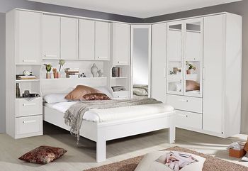 Rivera White Bedroom Set with 140cm Bed