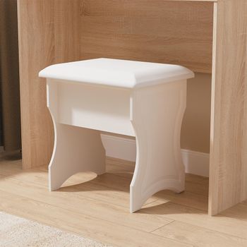 Balmoral Cashmere Padded Dressing Stool