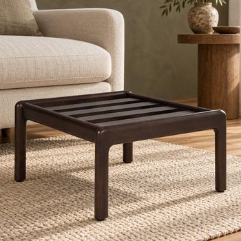 Clearance - Ethnicraft Jack Footstool - D518