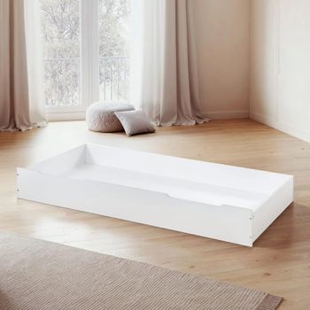 Ellie White Underbed Drawer Coated Particleboard