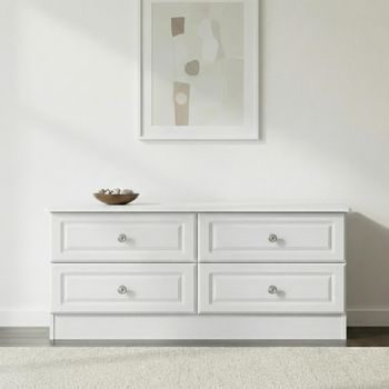 Pembroke White Bed Box
