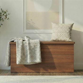 Sherwood Walnut Blanket Box
