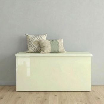 Knightsbridge Cream Gloss Blanket Box
