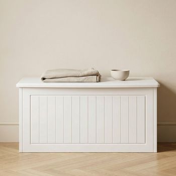 Warwick White Blanket Box