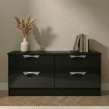 Camden Black Gloss Bed Box