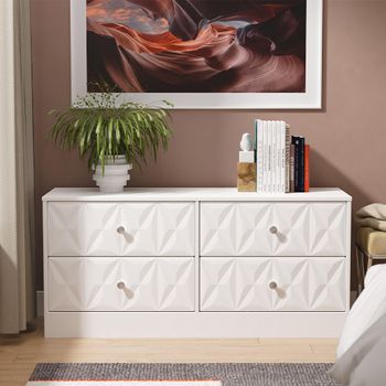 San Jose Matt White Bed Box