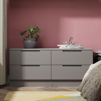 Milan Grey Bed Box