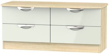 Camden Cashmere and Oak Bed Box