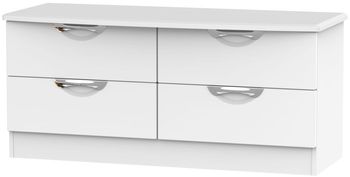 Camden White Matt Bed Box