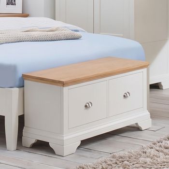 Hampstead Two Tone Blanket Box